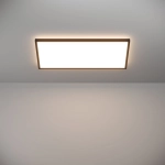 ROVITO oprawa sufitowa Plafon LED 57x30cm IP44 Czarny prostokątny 901445 EGLO
