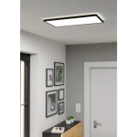 ROVITO oprawa sufitowa Plafon LED 57x30cm IP44 Czarny prostokątny 901445 EGLO
