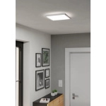 ROVITO oprawa sufitowa Plafon LED 29x29cm IP44 Biały kwadratowy 901449 EGLO