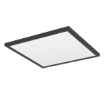 ROVITO-R oprawa sufitowa Plafon LED 39x39cm IP44 na pilota Czarny kwadratowy 901456 EGLO