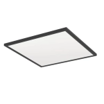 ROVITO-R oprawa sufitowa Plafon LED 50x50cm IP44 na pilota Czarny kwadratowy 901457 EGLO