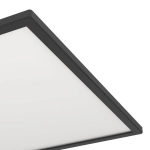 ROVITO-R oprawa sufitowa Plafon LED 50x50cm IP44 na pilota Czarny kwadratowy 901457 EGLO
