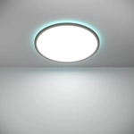 ROVITO-Z oprawa sufitowa Plafon LED 50cm IP44 Czarny okrągły RGB+TW 901465 EGLO