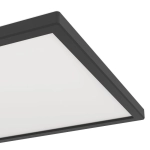 ROVITO-Z oprawa sufitowa Plafon LED 29x29cm IP44 RGB+TW Czarny kwadratowy 901466 EGLO