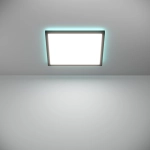 ROVITO-Z oprawa sufitowa Plafon LED 39x39cm IP44 RGB+TW Czarny kwadratowy 901467 EGLO