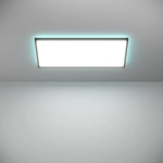 ROVITO-Z oprawa sufitowa Plafon LED 57x30cm IP44 RGB+TW Czarny prostokątny 901469 EGLO