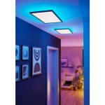 ROVITO-Z oprawa sufitowa Plafon LED 57x30cm IP44 RGB+TW Czarny prostokątny 901469 EGLO