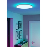 ROVITO-Z oprawa sufitowa Plafon LED 50cm IP44 Biały okrągły RGB+TW 901473 EGLO