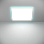 ROVITO-Z oprawa sufitowa Plafon LED 50x50cm IP44 RGB+TW Biały kwadratowy 901476 EGLO