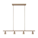 TIANA Lampa wisząca – Taupe – 4xGU10 – 25W – Metal 65401/04/41 Lucide - zdjęcie produktu