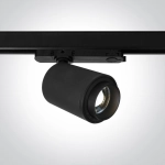 BLACK COB 20W WW TRACK SPOT 20-60deg ADJUSTABLE BEAM 230V 65650BT/B/W ONE LIGHT