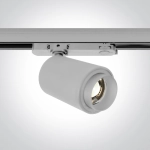 WHITE COB 30W CW TRACK SPOT 20-60deg ADJUSTABLE BEAM 230V 65650CT/W/C ONE LIGHT