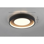 SOLEA – 656610132 incl. 1x SMD, 36W · 1x 4700lm, 3000K TRIO