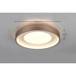 SOLEA – 656610165 incl. 1x SMD, 36W · 1x 4700lm, 3000K TRIO