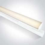 WHITE 40W CCTV TRACK LIGHT 230V 65664BT/W/V ONE LIGHT