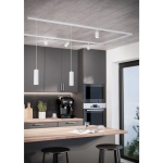 EASYT PENDANT Lampa wisząca 1xGU10 biała 901666 EGLO