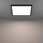 FUEVA 6-Z Plafon LED 17,8W RGB+TW IP44 czarny kwadratowy / oprawa natynkowa 901728 EGLO