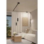 TPLUS PENDANT lampa wisząca LED do systemu szynowego Track Plus czarna 901687 EGLO