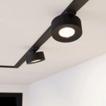 TPLUS WIDE SPOT spot LED do systemu szynowego Track Plus czarny 901684 EGLO