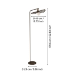 SWABY Lampa podłogowa 44127 EGLO