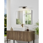 CONETTILLA Kinkiet nad lustro 40 cm czarny oprawa lustrzana 901847 EGLO