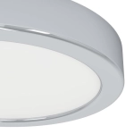 FUEVA 6 Plafon LED 7,5W 2700/4000/6500K IP44 chrom okrągły / oprawa natynkowa 901762 EGLO
