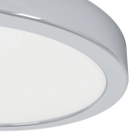 FUEVA 6 Plafon LED 11,5W 2700/4000/6500K IP44 chrom okrągły / oprawa natynkowa 901763 EGLO