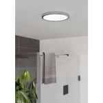 FUEVA 6 Plafon LED 14,2W 2700/4000/6500K IP44 chrom okrągły / oprawa natynkowa 901764 EGLO