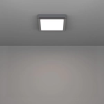 FUEVA 6 Plafon LED 7W 2700/4000/6500K IP44 chrom kwadratowy / oprawa natynkowa 901765 EGLO