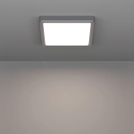 FUEVA 6 Plafon LED 10,5W 2700/4000/6500K IP44 chrom kwadratowy / oprawa natynkowa 901766 EGLO