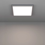 FUEVA 6 Plafon LED 13W 2700/4000/6500K IP44 chrom kwadratowy / oprawa natynkowa 901767 EGLO