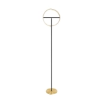 CASTELPOTO Lampa podłogowa LED mosiądz/czarna 2000lm 3000K 901973 EGLO