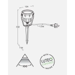 Reflektor MINI LETO 6602903424 LUTEC