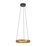 TRABUCO Lampa wisząca LED 55cm Brąz 5250lm 2200-6500K 390451 EGLO