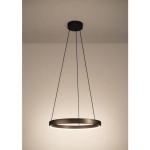 TRABUCO Lampa wisząca LED 55cm Brąz 5250lm 2200-6500K 390451 EGLO