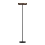 TRABUCO Lampa podłogowa LED czarna/brąz 5700lm 2200-6500K 390452 EGLO
