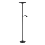 CONIVARINO Lampa podłogowa LED czarna z lampką do czytania 2700K 901977 EGLO