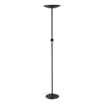 CONIVARINO Lampa podłogowa LED czarna z lampką do czytania 2700K 901977 EGLO