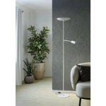 CONIVARINO Lampa podłogowa LED biała z lampką do czytania 2700K 901978 EGLO