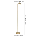 RIGOMAGNO Lampa podłogowa GU10 Mosiądz szczotkowany 901866 EGLO