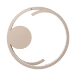MEZZOMONTE Lampa sufitowa LED CCT / ściemnialna Piaskowa Ø48cm 901823 EGLO