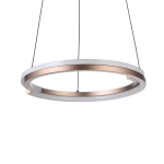 MEZZOMONTE Lampa wisząca LED CCT / ściemnialna Brąz Ø48cm 901826 EGLO
