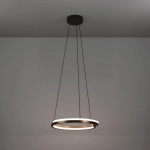 MEZZOMONTE Lampa wisząca LED CCT / ściemnialna Brąz Ø48cm 901826 EGLO