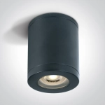 The GU10 Outdoor Cylinder Lights ABS+PC IP65 67142B/B ONE LIGHT