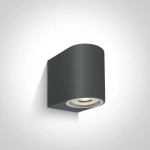 The GU10 Outdoor Cylinder Lights ABS+PC IP65 67142F/AN ONE LIGHT