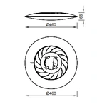 Lampa sufitowa Mantra Slim 7978MA - zdjęcie dodatkowe 3