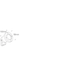 Reflektor GU10 Garden Spots IP65 67202G/B ONE LIGHT