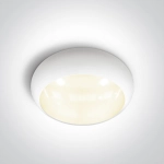 WHITE EMERGENCY 3Hrs PLAFON 15W CCTV IP65 230V 67218E/W/V ONE LIGHT
