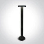 kinkiecik.pl Belia 67490A/B/W czarny słupek ogrodowy LED 3000K IP54 80cm 6,5W 230V; zasilacz 300mA w zestawie ONE LIGHT