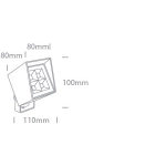 Reflektor The Garden Square Spots IP65 67514/AN/W ONE LIGHT